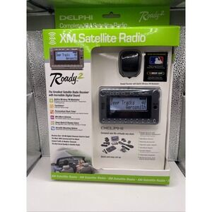 Delphi‎ Roady 2 For XM Car & Home Satellite Radio Receiver With Accessories New
